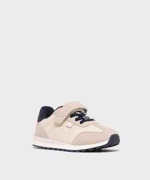 Baskets à scratch multi-matières fille - LuluCastagnette vue2 - LULUCASTAGNETTE - GEMO