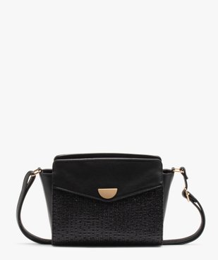 Sac besace bimatière femme vue1 - GEMO (ACCESS) - GEMO