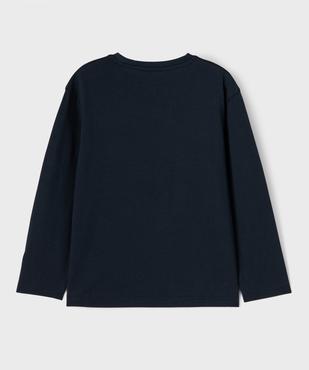 Tee-shirt manches longues motif Noël garçon vue3 - GEMO 4G GARCON - GEMO