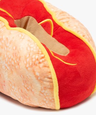 Chaussons 3D forme motif hot-dog homme vue6 - GEMO(HOMWR FEM) - GEMO