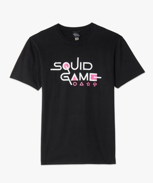 Tee-shirt homme à manches courtes imprimé - Squid Game vue4 - SQUID GAME - GEMO