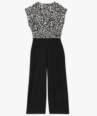 Combinaison pantalon 7/8e sans manches fluide femme vue4 - GEMO(FEMME PAP) - GEMO