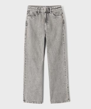 Jean Straight avec taille ajustable fille vue1 - GEMO 4G FILLE - GEMO
