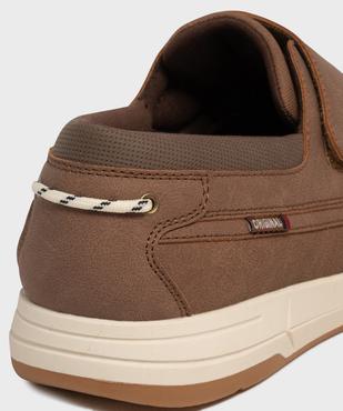 Mocassins confort fermeture scratch homme vue6 - G'FLEX - GEMO