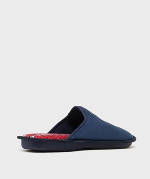 Chaussons mules en volume imprimé football garçon - FFF vue4 - FFF - GEMO