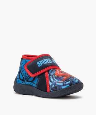 Chaussons garçon semi-montants à scratch - Spiderman vue2 - SPIDERMAN - GEMO