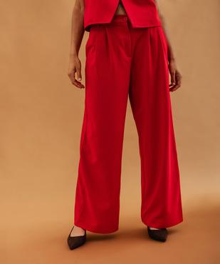 Pantalon fluide Wide leg femme vue2 - GEMO(FEMME PAP) - GEMO