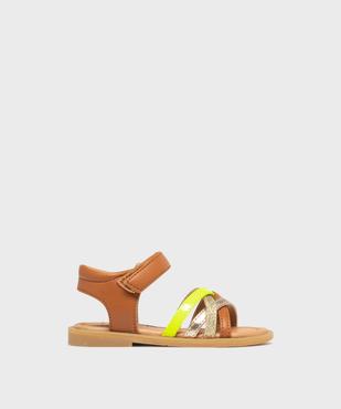 Sandales multibrides à scratch bébé fille vue1 - LOVELY WINGS - GEMO