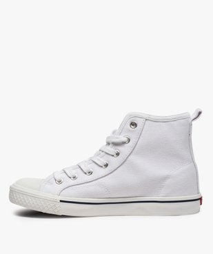 Baskets fille semi-montantes en toile unie – Levi’s vue3 - LEVI'S - GEMO