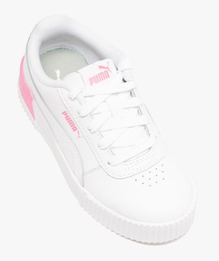 Tennis fille à semelle bicolore et lacets - Puma vue5 - PUMA - GEMO