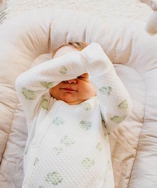 Ensemble 3 pièces pyjama + body + bavoir bébé vue8 - GEMO(BB COUCHE) - GEMO