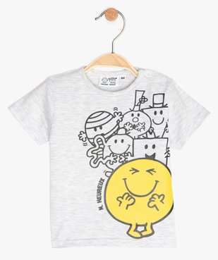 Tee-shirt bébé garçon imprimé - Monsieur Madame vue1 - MONSIEUR MADAME - GEMO