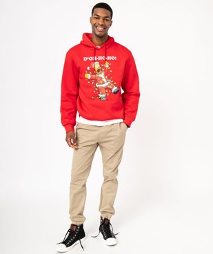 Sweat de Noël imprimé Homer homme - Les Simpson vue5 - SIMPSONS - GEMO