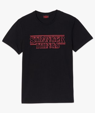 Tee-shirt homme avec inscription – Stranger Things vue4 - STRANGER THINGS - GEMO