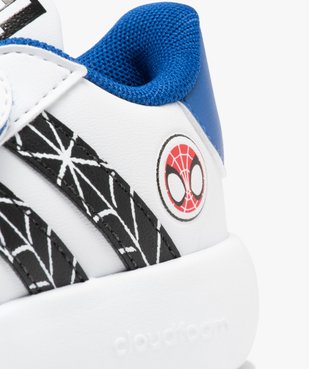 Baskets bébé garçon Spiderman à double scratch avec semelle souple - Adidas vue6 - ADIDAS - GEMO