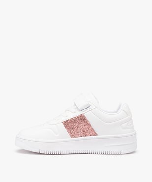 Baskets fille unies à bande pailletée – Champion Rebound vue3 - CHAMPION USA - GEMO