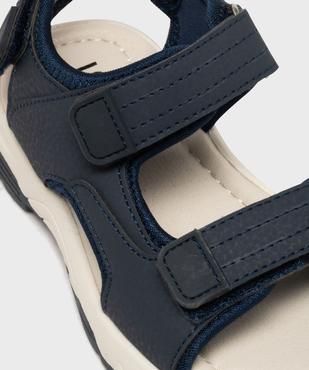 Sandales look sport à scratchs garçon - 5 Miles vue6 - 5 MILES - GEMO