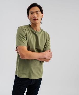 Tee-shirt manches courtes et col rond homme vue1 - GEMO (HOMME) - GEMO