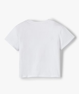 Tee-shirt fille avec motif XXL pailleté – Les Minions 2 vue3 - NBCUNIVERSAL - GEMO
