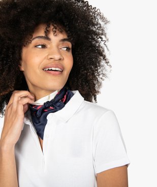 Foulard femme imprimé en matière satinée vue4 - GEMO (ACCESS) - GEMO