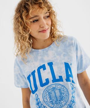 Tee-shirt manches courtes avec motif XXL femme - UCLA vue2 - UCLA - GEMO