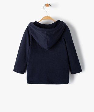 Tee-shirt bébé garçon à capuche – Lulu Castagnette vue4 - LULUCASTAGNETTE - Nikesneakers
