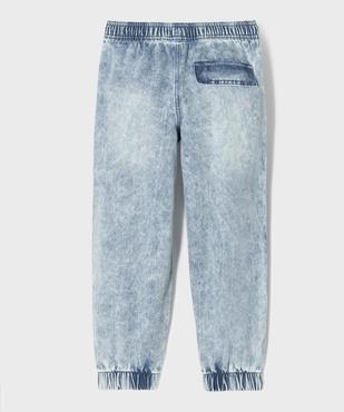 Jean parachute à taille élastiquée garçon vue9 - GEMO (ENFANT) - GEMO