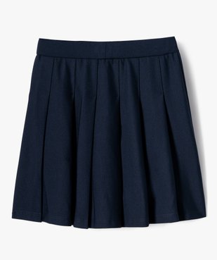 Jupe plissée en maille fille vue4 - GEMO 4G FILLE - GEMO