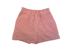 Short à motif vichy avec volants fille vue1 - GEMO (ENFANT) - GEMO