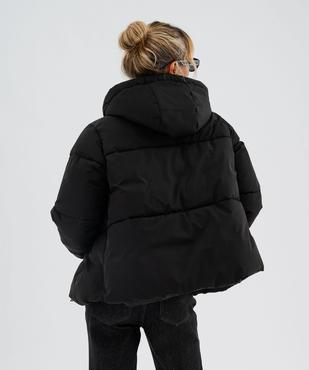 Doudoune à capuche et col montant femme vue3 - GEMO 4G FEMME - GEMO