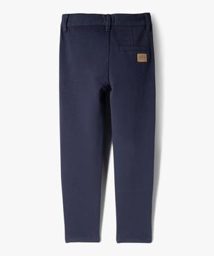 Pantalon chino taille ajustable garçon vue3 - LULUCASTAGNETTE - GEMO