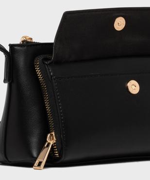 Sac compact avec bandoulière fine femme vue3 - GEMO (ACCESS) - GEMO