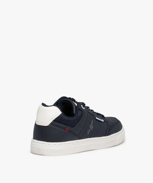 Baskets garçon à lacets bicolores et col denim – Lee Cooper vue4 - LEE COOPER - GEMO