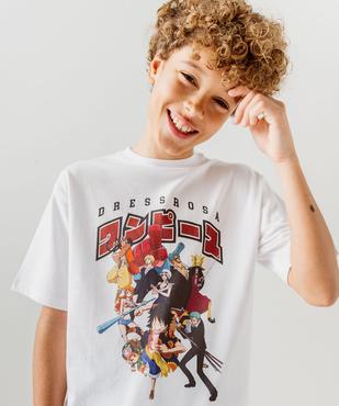 Tee-shirt imprimé One Piece garçon vue1 - ONE PIECE - GEMO
