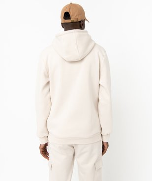 Sweat à capuche intérieur molletonné homme vue3 - GEMO 4G HOMME - GEMO