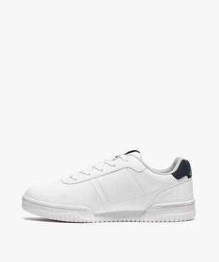 Baskets garçon unies à lacets - Kappa vue3 - KAPPA - GEMO