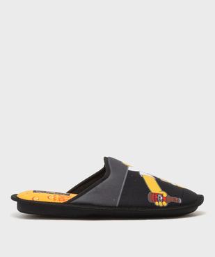 Chaussons mules en velours motif Homer Simpsons homme - The Simpsons vue1 - SIMPSONS - GEMO
