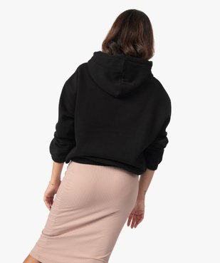 Sweat femme à capuche avec finitions élastiquées vue3 - Nikesneakers(FEMME PAP) - Nikesneakers
