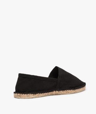 Espadrilles homme en coton bio uni - Mieux vue4 - GEMO C4G HOMME - GEMO