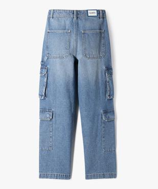 Jean cargo coupe straight délavé fille - Camps United vue4 - CAMPS GEMO FOR GOOD - GEMO