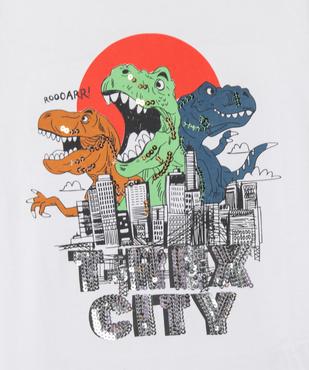 T-shirt manches longues imprimé garçon vue2 - GEMO (ENFANT) - GEMO