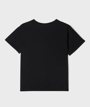 Tee-shirt manches courtes motif Smiley fille - Smiley World vue3 - SMILEY WORLD - GEMO