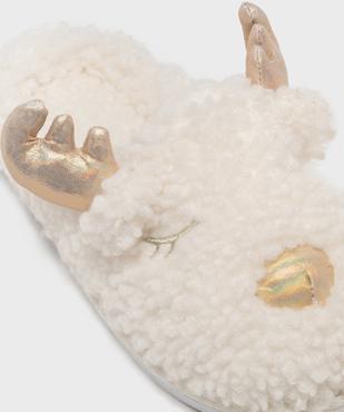 Chaussons mules en forme de renne femme vue6 - GEMO 4G FEMME - GEMO