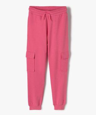 Pantalon de jogging fille esprit cargo vue1 - GEMO (JUNIOR) - GEMO
