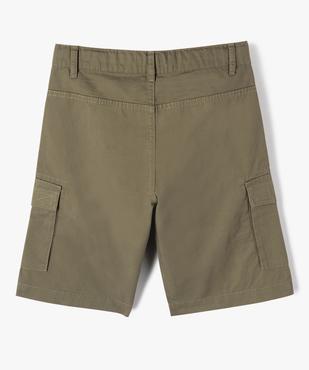 Bermuda coupe Cargo Regular garçon vue4 - GEMO 4G GARCON - GEMO