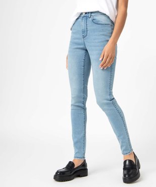 Jean femme coupe skinny taille haute vue1 - GEMO 4G FEMME - GEMO