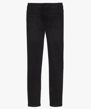 Jean fille coupe slim extensible 4 poches vue3 - GEMO (JUNIOR) - GEMO