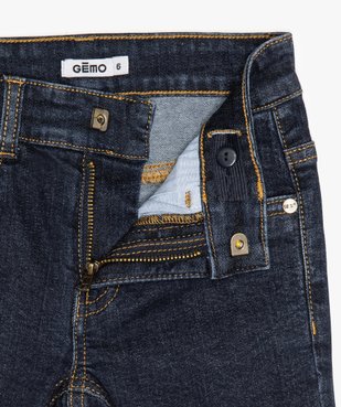 Jean garçon coupe skinny extensible 5 poches vue3 - GEMO C4G GARCON - GEMO