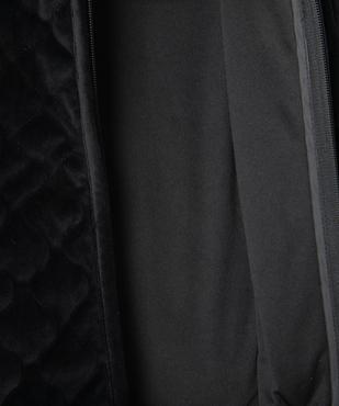 Veste zippée en velours matelassé fille vue4 - GEMO (ENFANT) - GEMO