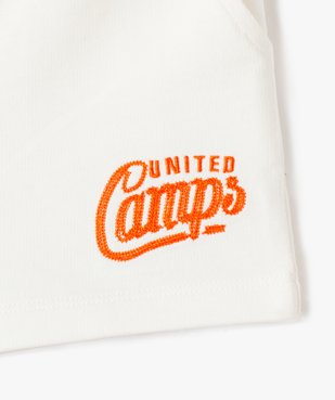 Short fille en maille bicolore - Camps United vue2 - CAMPS UNITED - GEMO